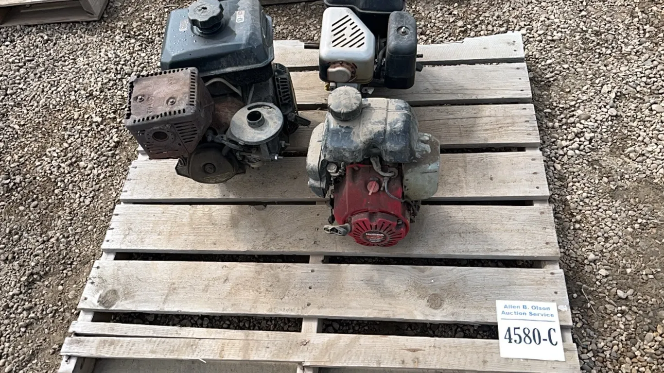 HONDA GX100 MOTOR, KOHLER COMMAND PRO 14HP MOTOR, BRIGGS & STRATTON MOTOR