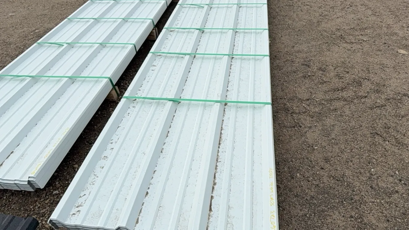 ID 9015 12ft KC White Building Tin (50)