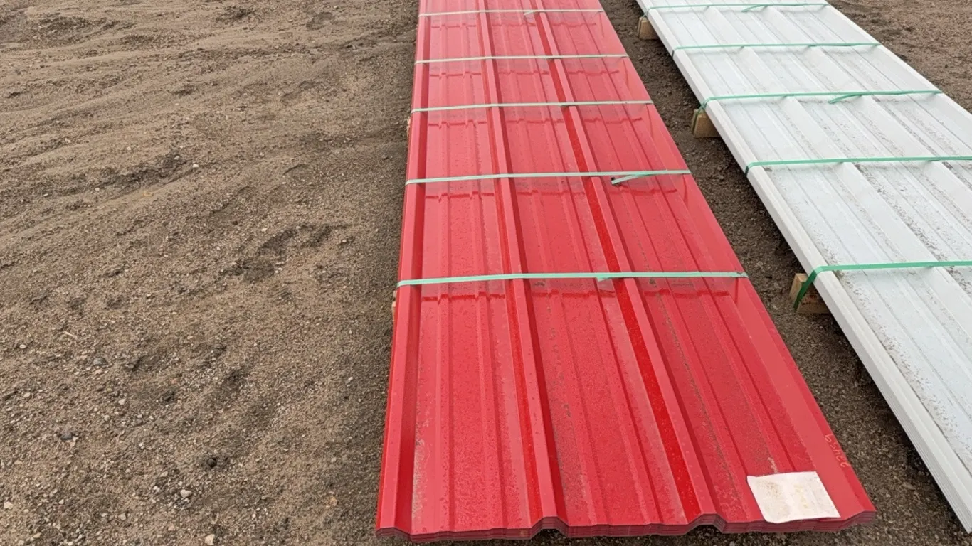 ID 9024 12ft KC Red Building Tin (50)