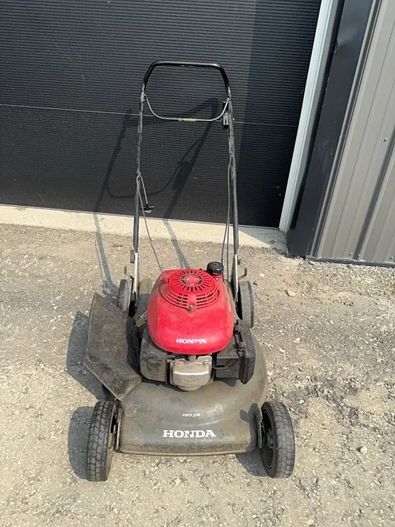 Honda HRS 216 push mower ran when tested