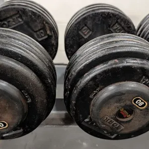 80lb. Weightlifting Dumbbells