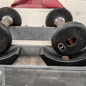 5, 7.5, & 10lb. Weightlifting Dumbbells