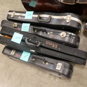 (9) Violins by Meisel, Pfret, Meifel, Lidi