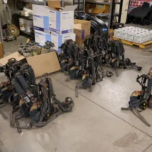 (36) SCBA Scott Pak-Alert SE7 Series