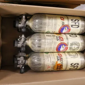(6) Scott Rip Pack Bottles