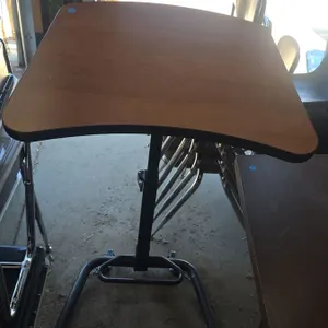 Adjustable Podium with Wheels