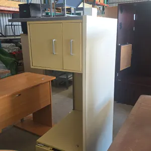Tan Steel Desk