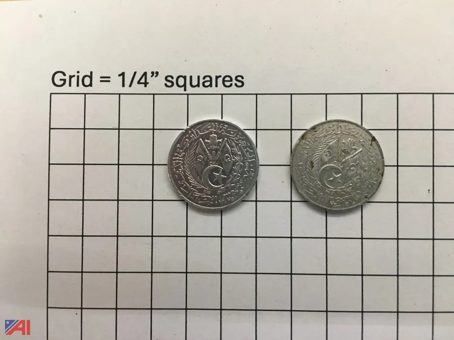 (2) Algeria – 1 Centime -1964