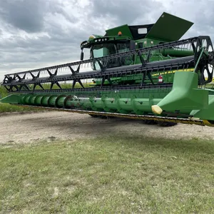 2011 JOHN DEERE 635F Hydra Flex Draper Header w/ 35 Ft. P/U Reel - NO TRANSPORT!