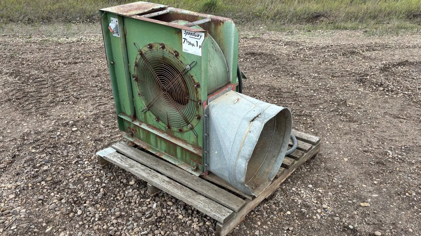 Speedway 7-1/2HP Aeration Fan