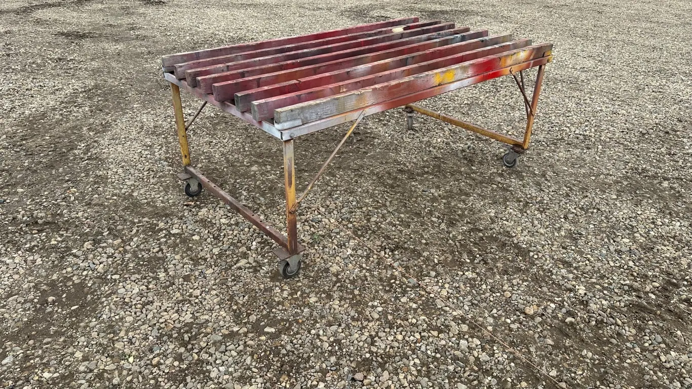 Wooden Rolling Table