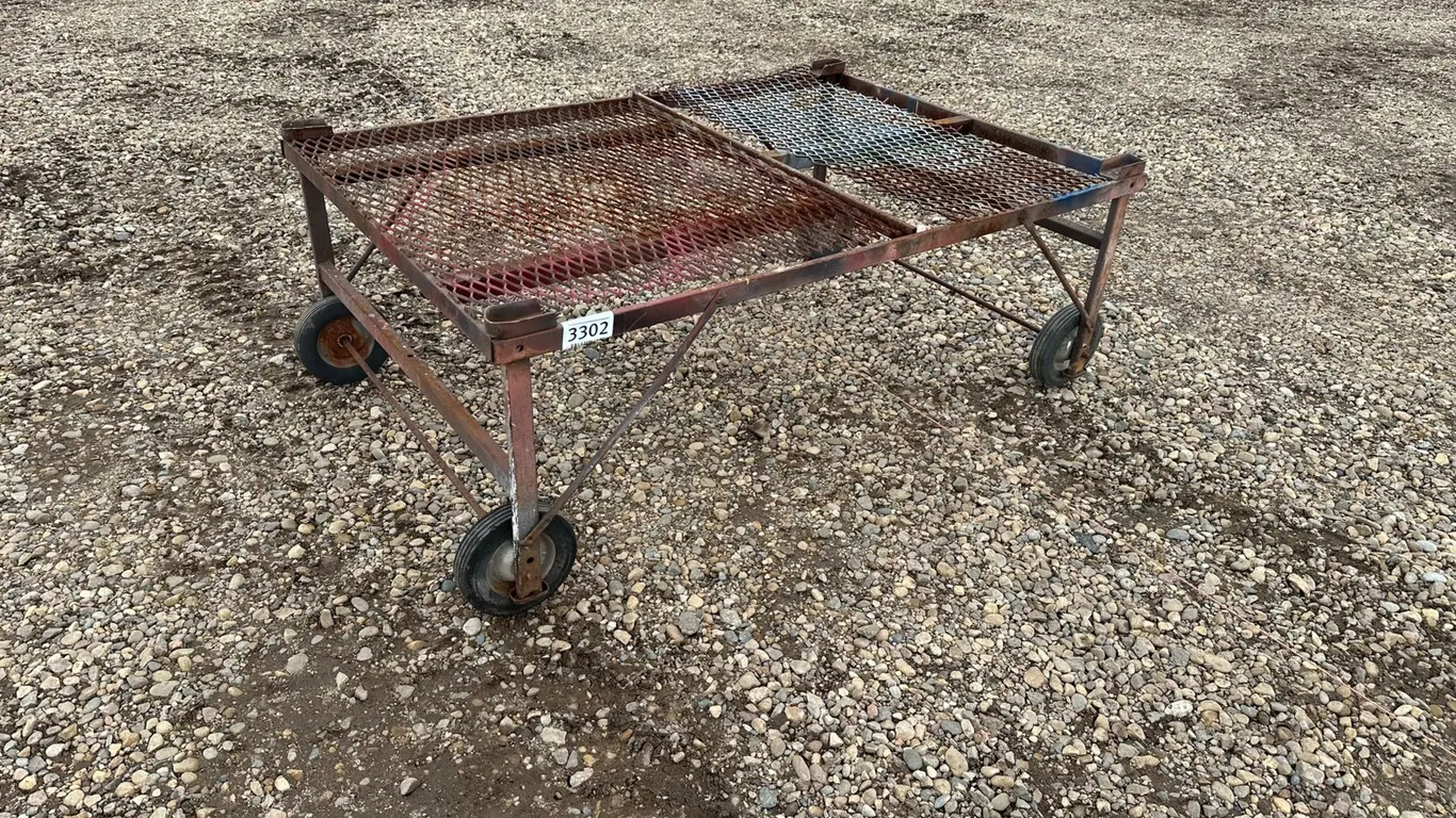 Steel Grate Rolling Table