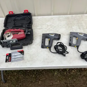 King Canada Jigsaw & Stanley Staple Guns