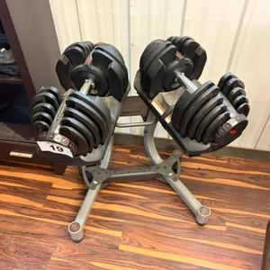 Bowflex SelectTech Adjustable Dumbbells w/ Stand