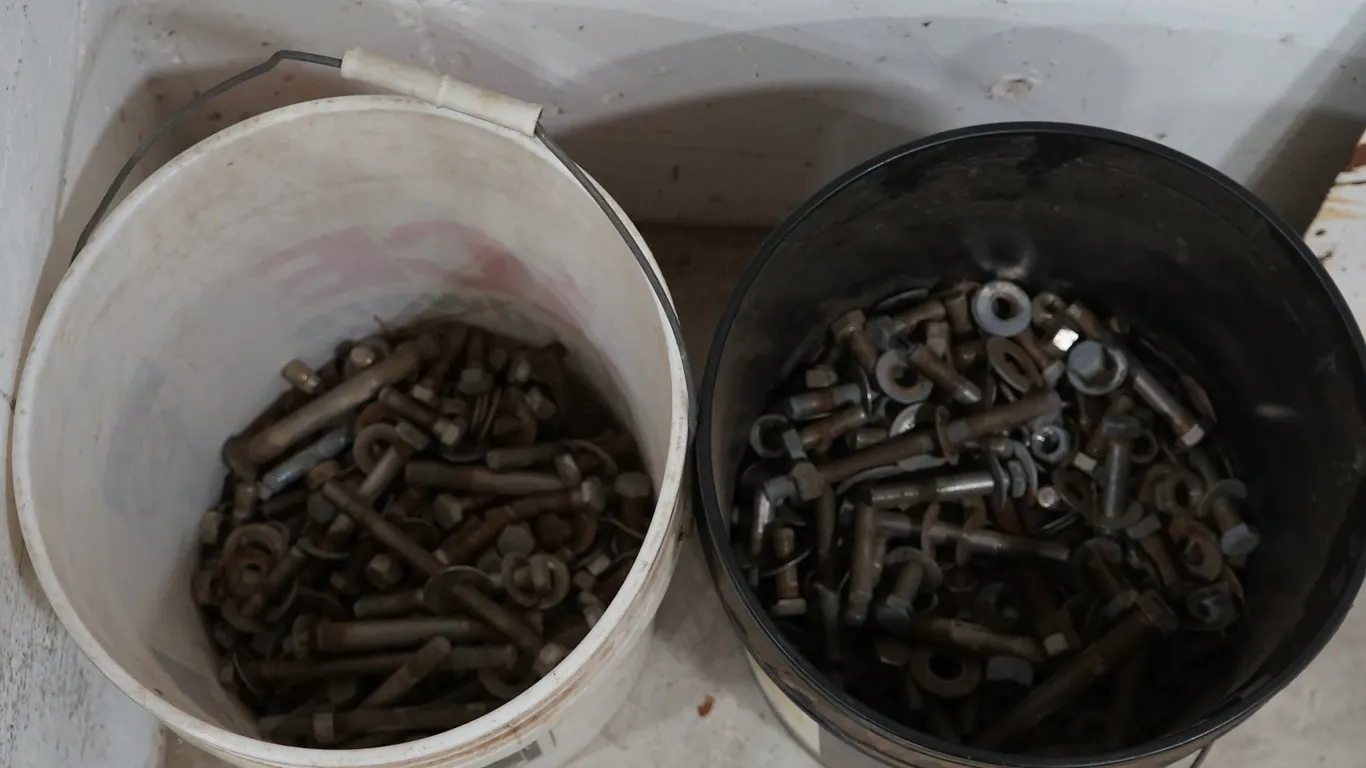 2 Buckets of Misc. Nuts & Bolts