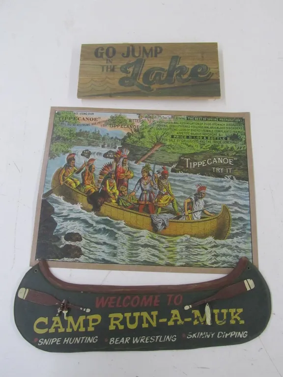 Assorted Cabin Decorations