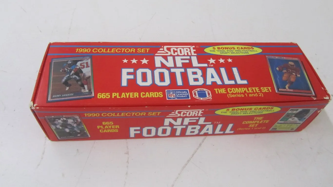 1990 Score NFL Football Collector Set