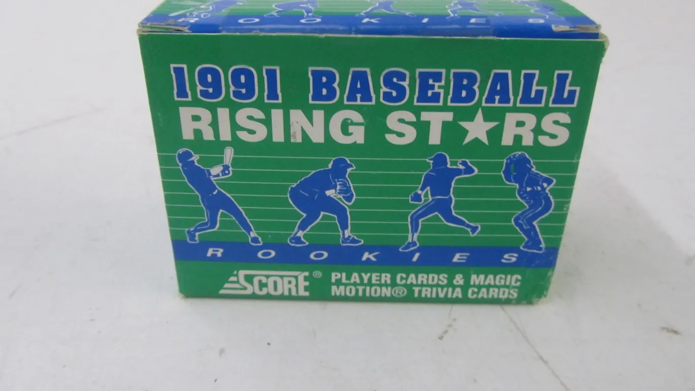 1991 Score Baseball Rising Stars Rookies Set