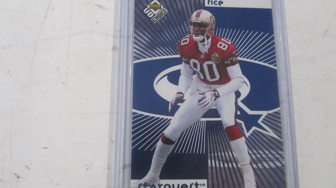 1998 Upper Deck Jerry Rice Starquest/Randy Most Rookquest Card