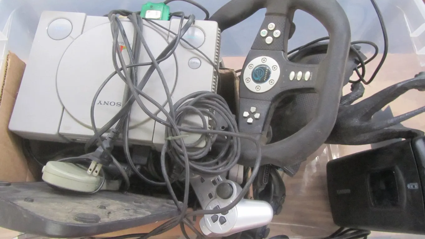 Lot Of Assorted Video Game Electronics