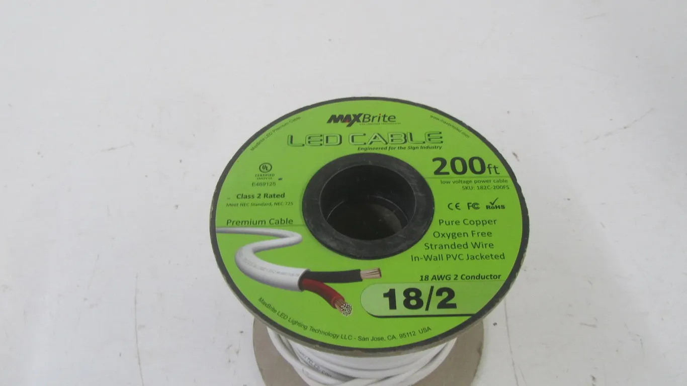 Partial Roll Of MaxBrite LED Cable