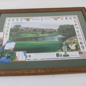 Solheim Cup 2002 Interlachen Country Club, Edina, Minnesota Print