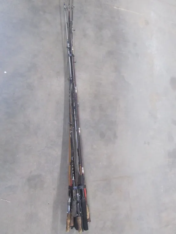 (12) Assorted Fishing Rods