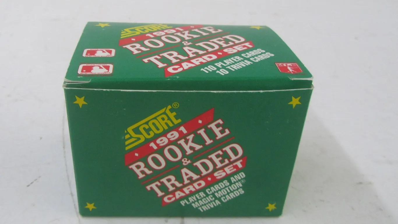 1991 Score Baseball Rookie & Traded Set