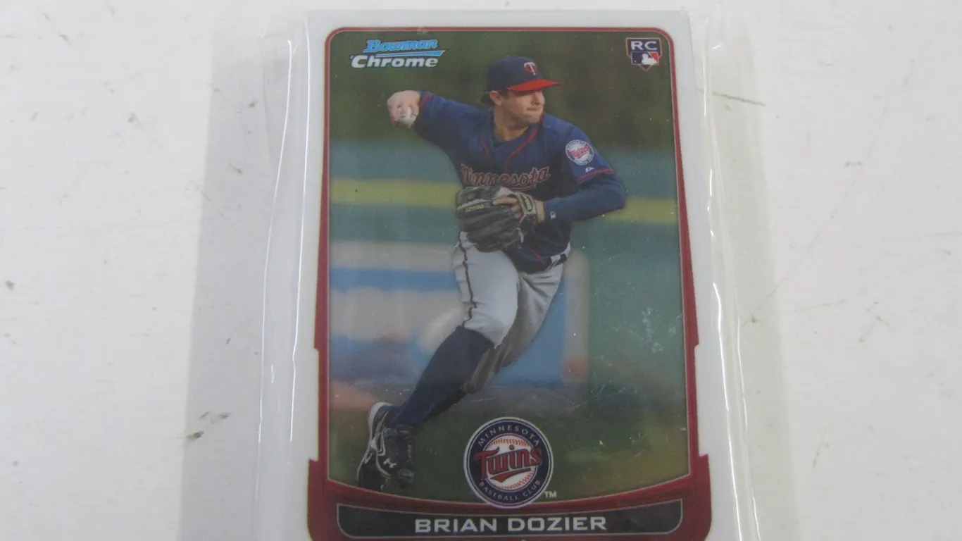 (25) 2012 Topps Bowman Chrome Brian Dozier Rookie Cards
