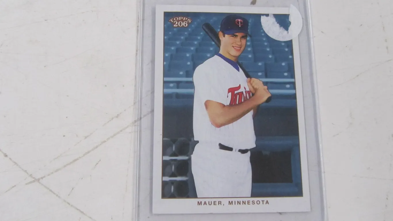 2002 Topps 206 Joe Mauer Card