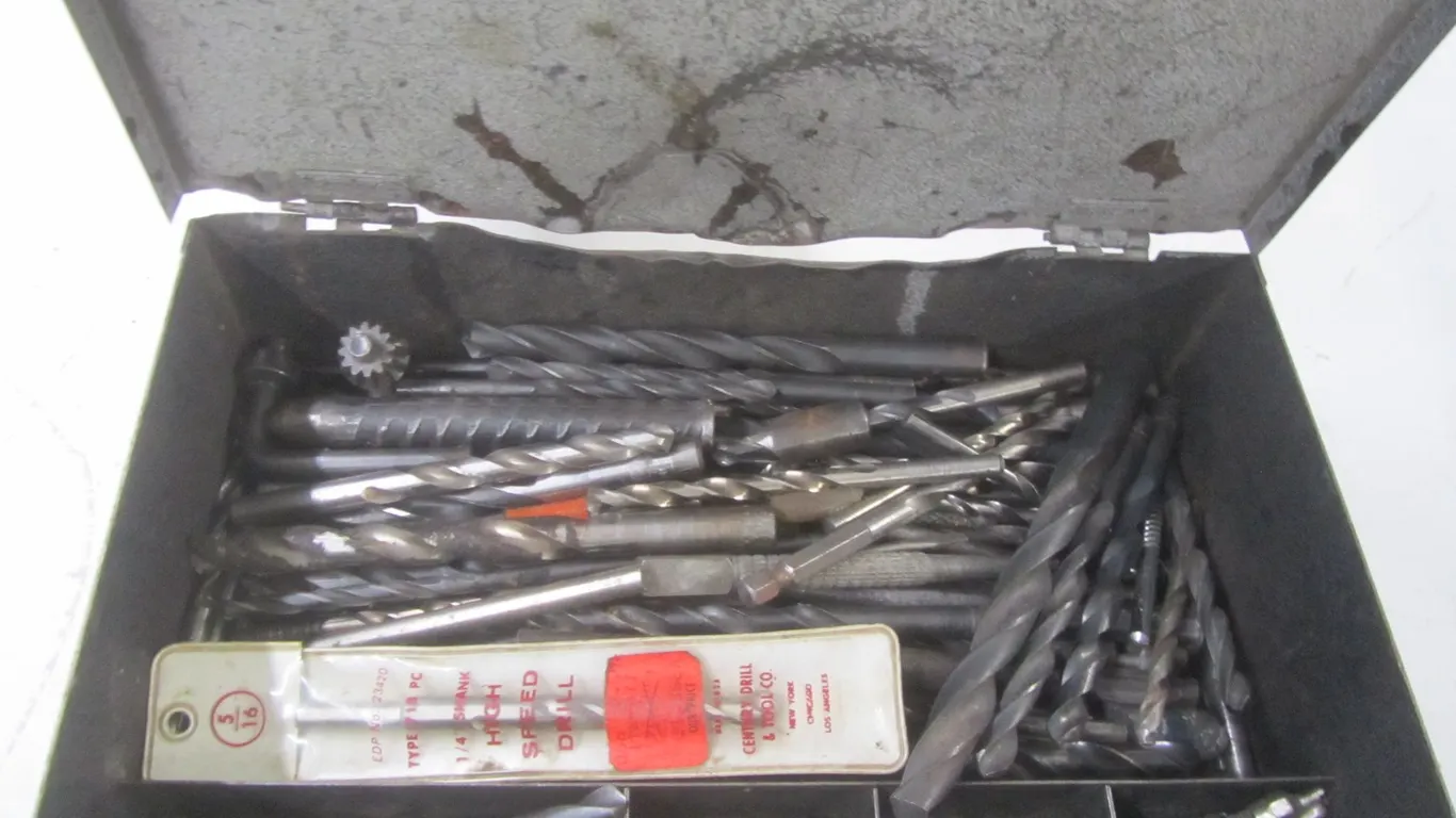 Lot Of Assorted Drill Bits