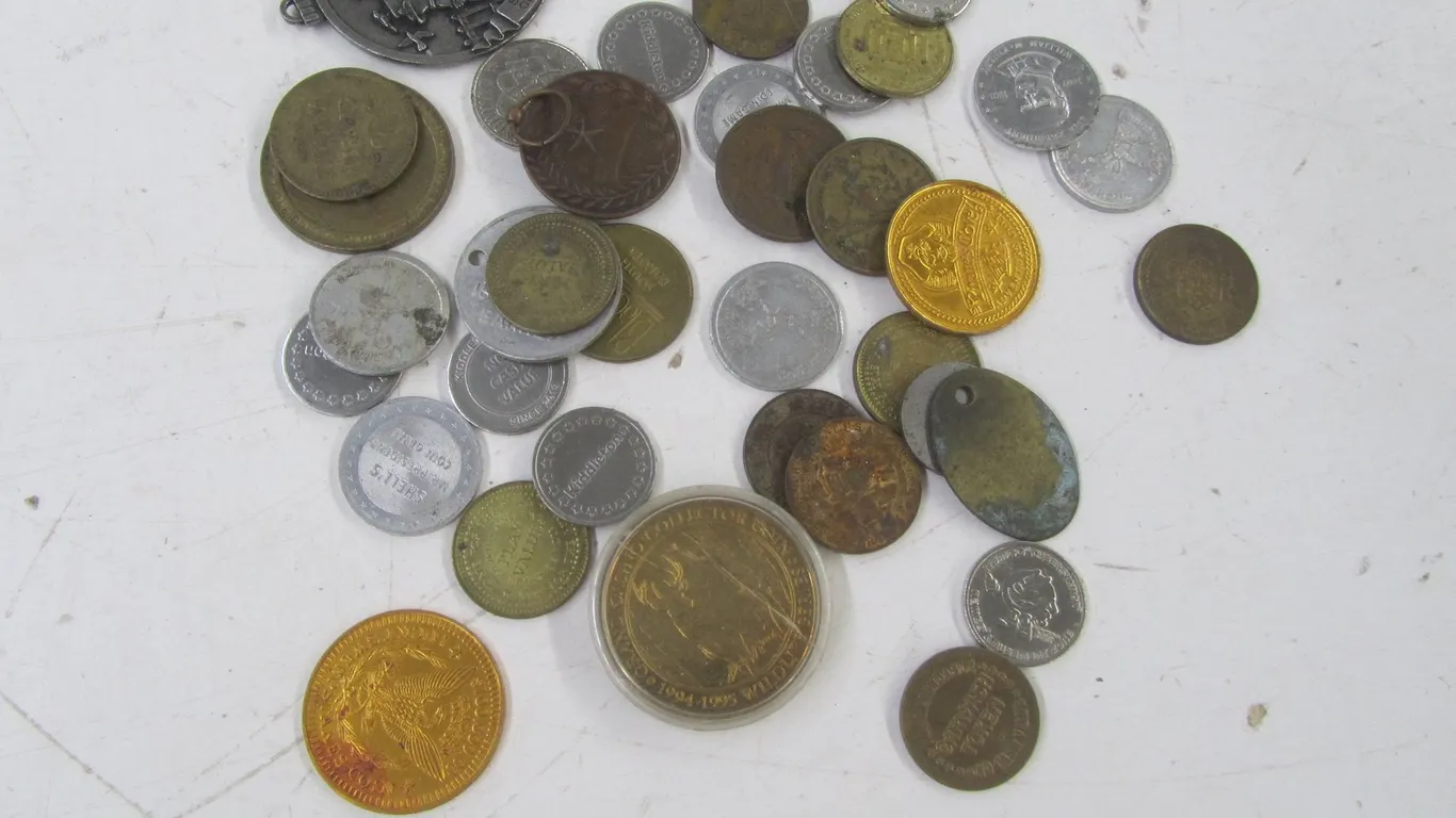 Lot of Assorted Collectible Tokens/Coins