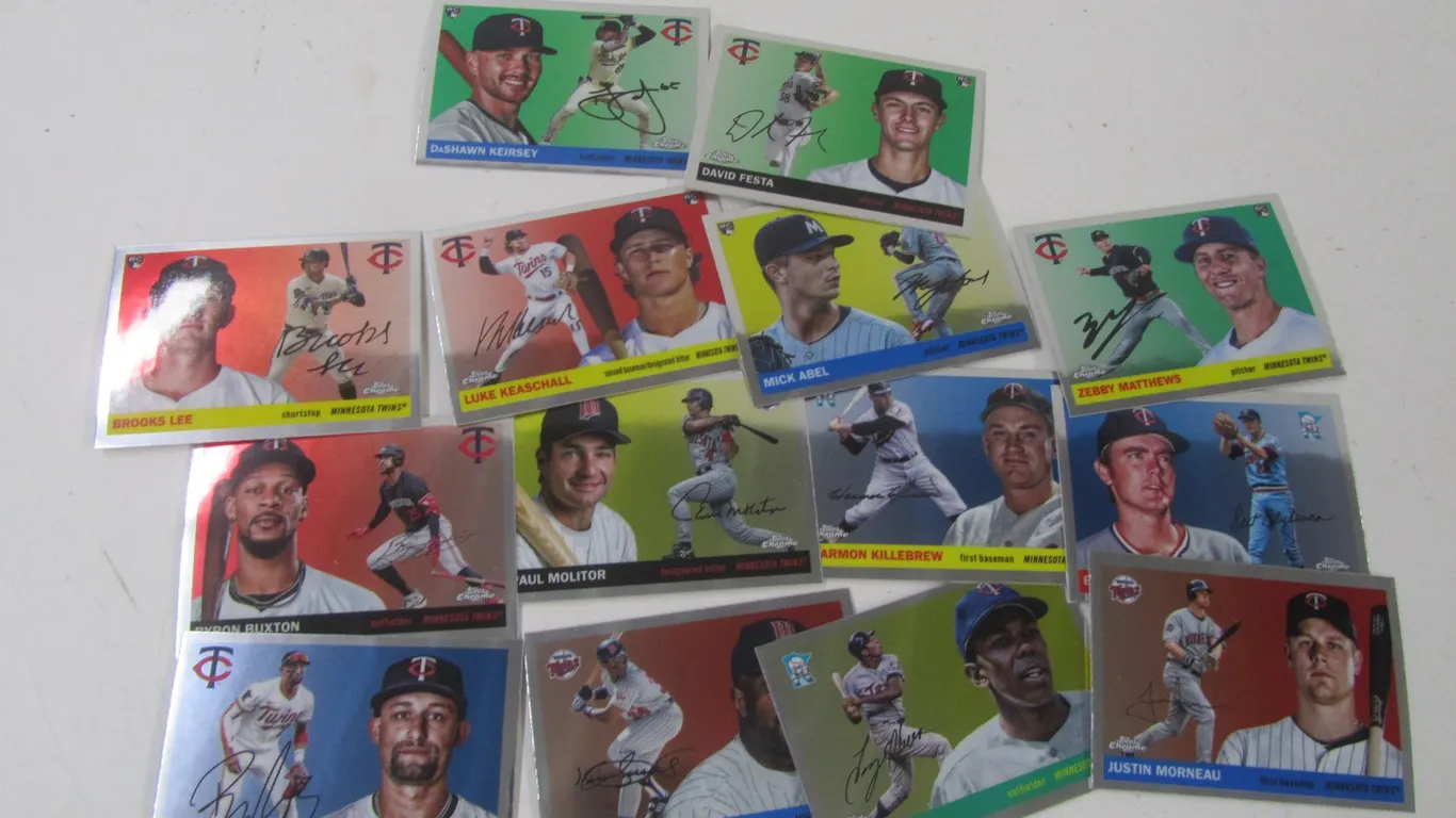 (14) 2025 Topps Chrome MN Twins Player Cards