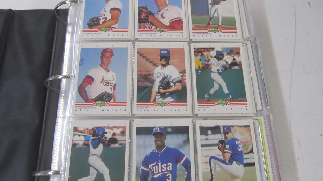 Binder Full Of Assorted Baseball Cards