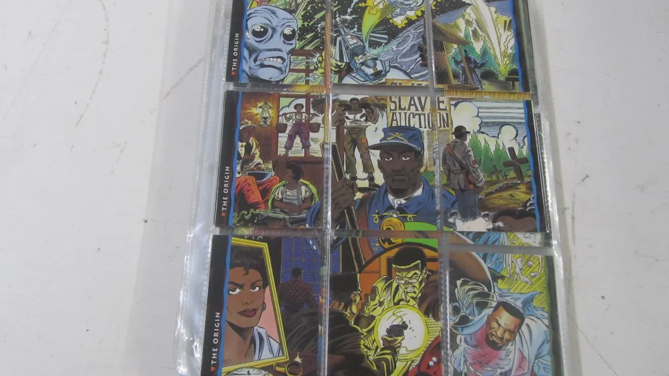 Lot Of DC And Continuity Comics Trading Cards