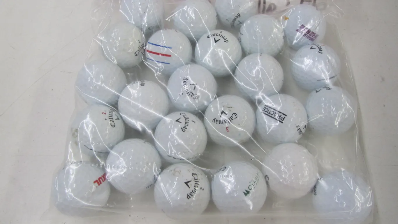 (24) Assorted Callaway Golf Balls