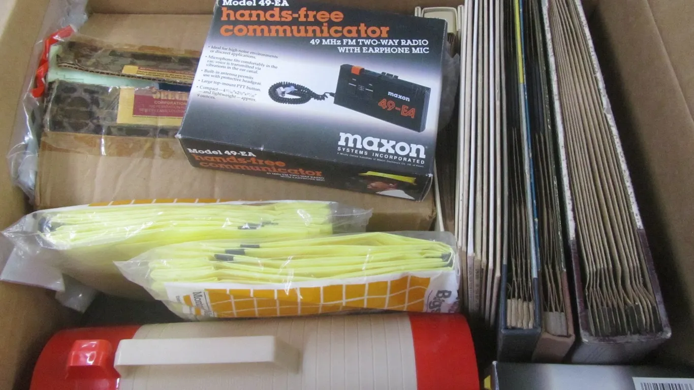 Box Of Miscellaneous Household Items