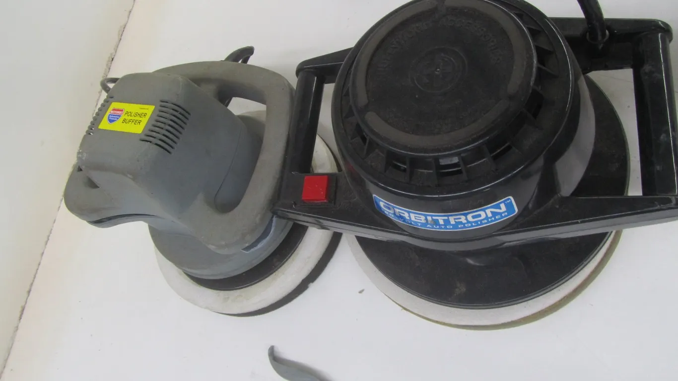 (2) Electric 10" Auto Buffer/Polishers