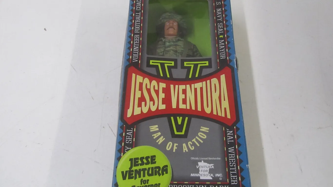 Jesse Ventura Man Of Action U.S. Navy Seal Doll