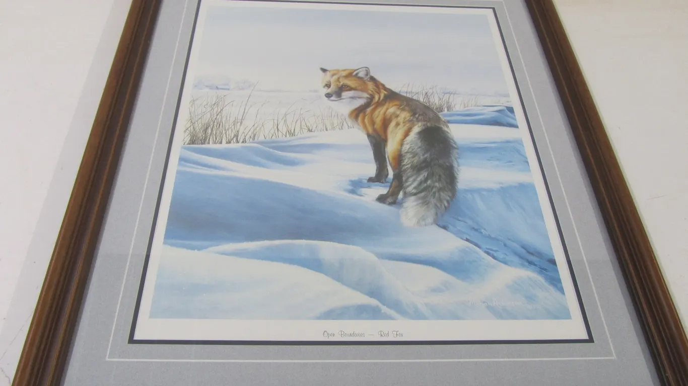 "Open Boundaries - Red Fox" By Marian Anderson
