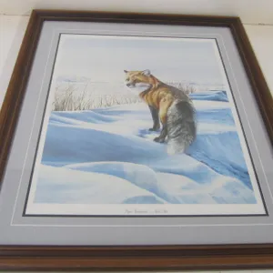 "Open Boundaries - Red Fox" By Marian Anderson