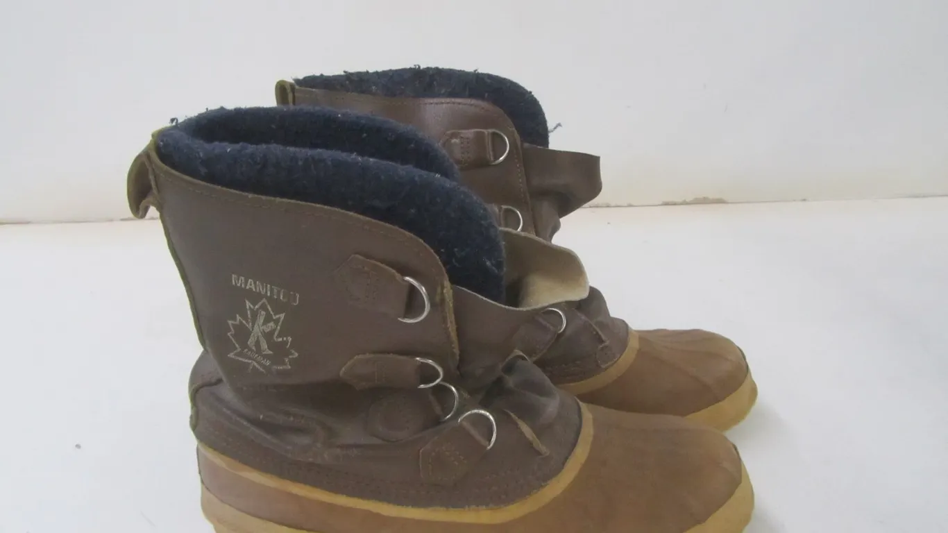 Pair Of Sorel Manitou Boots