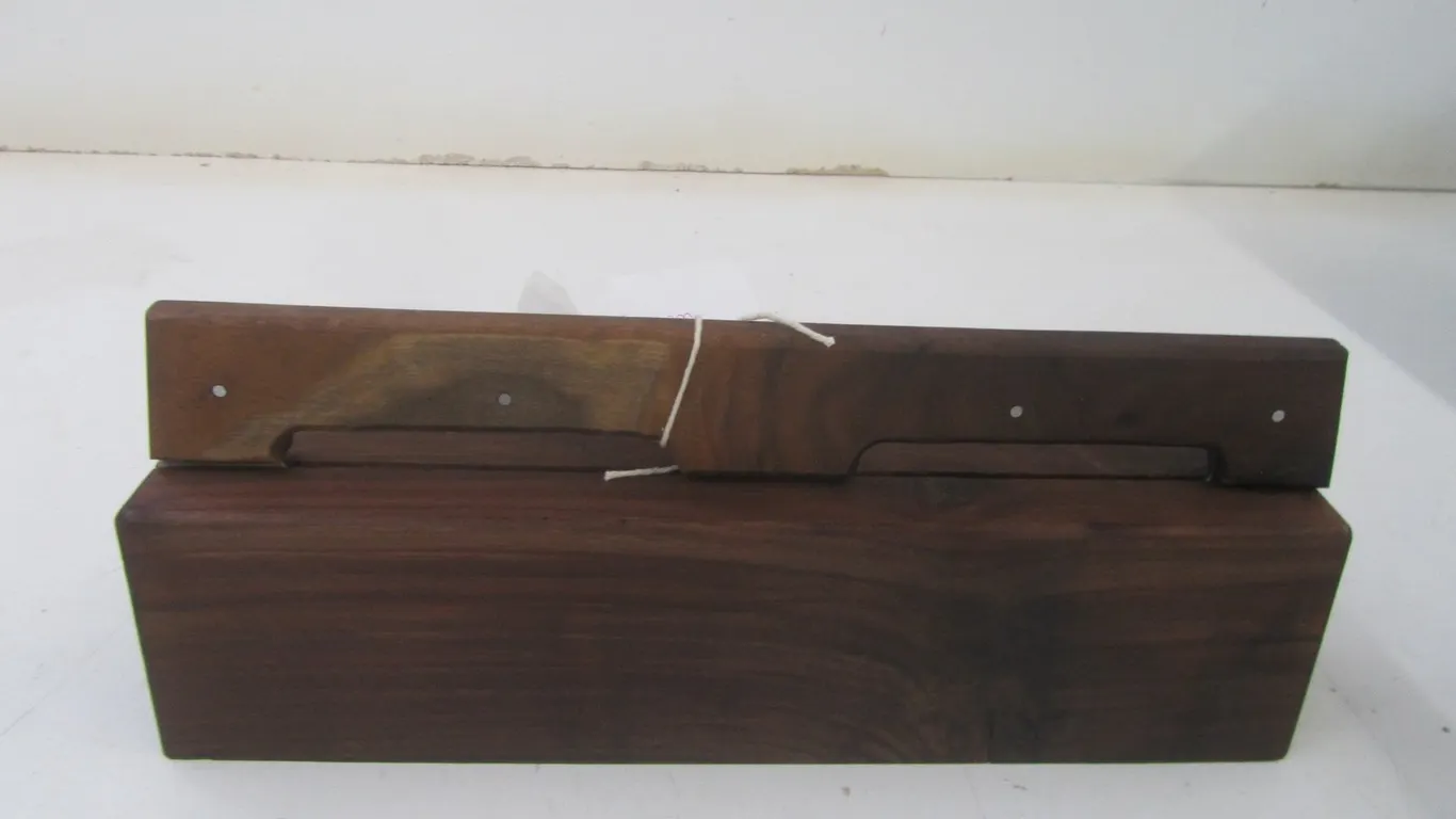 Hand Crafted Pizza Knife w/Block