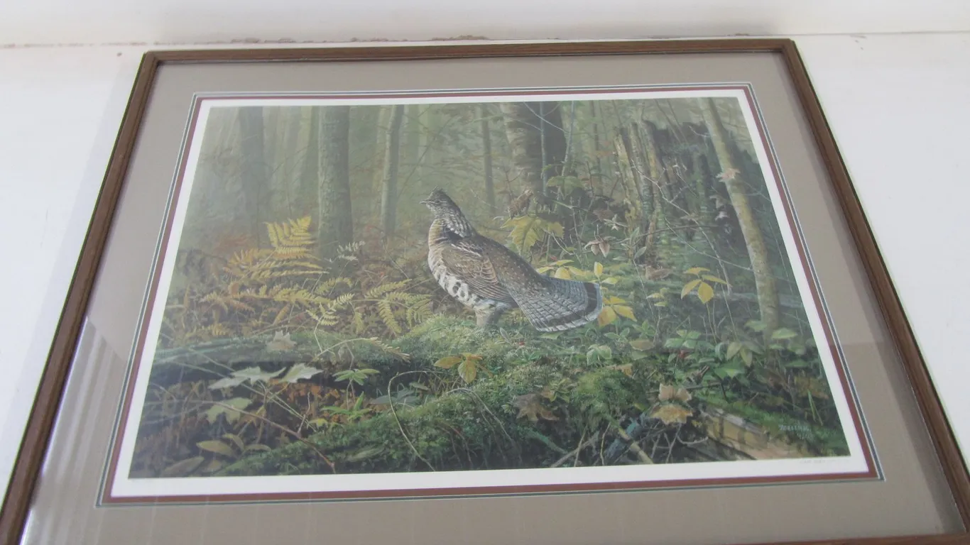 Scott Zoellick 1992 Grouse Print