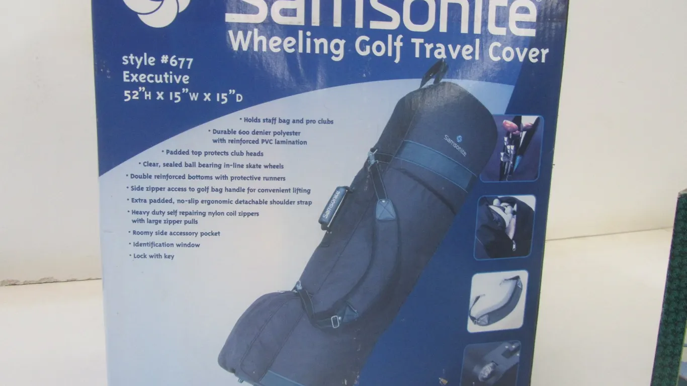Samsonite Wheeling Golf Travel Cover