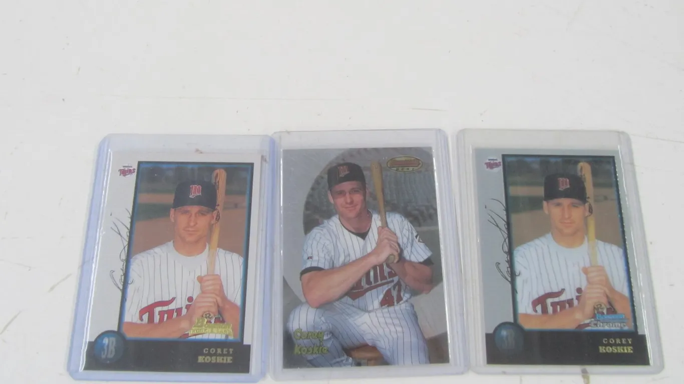 (3) 1988 Corey Koskie Rookie Cards