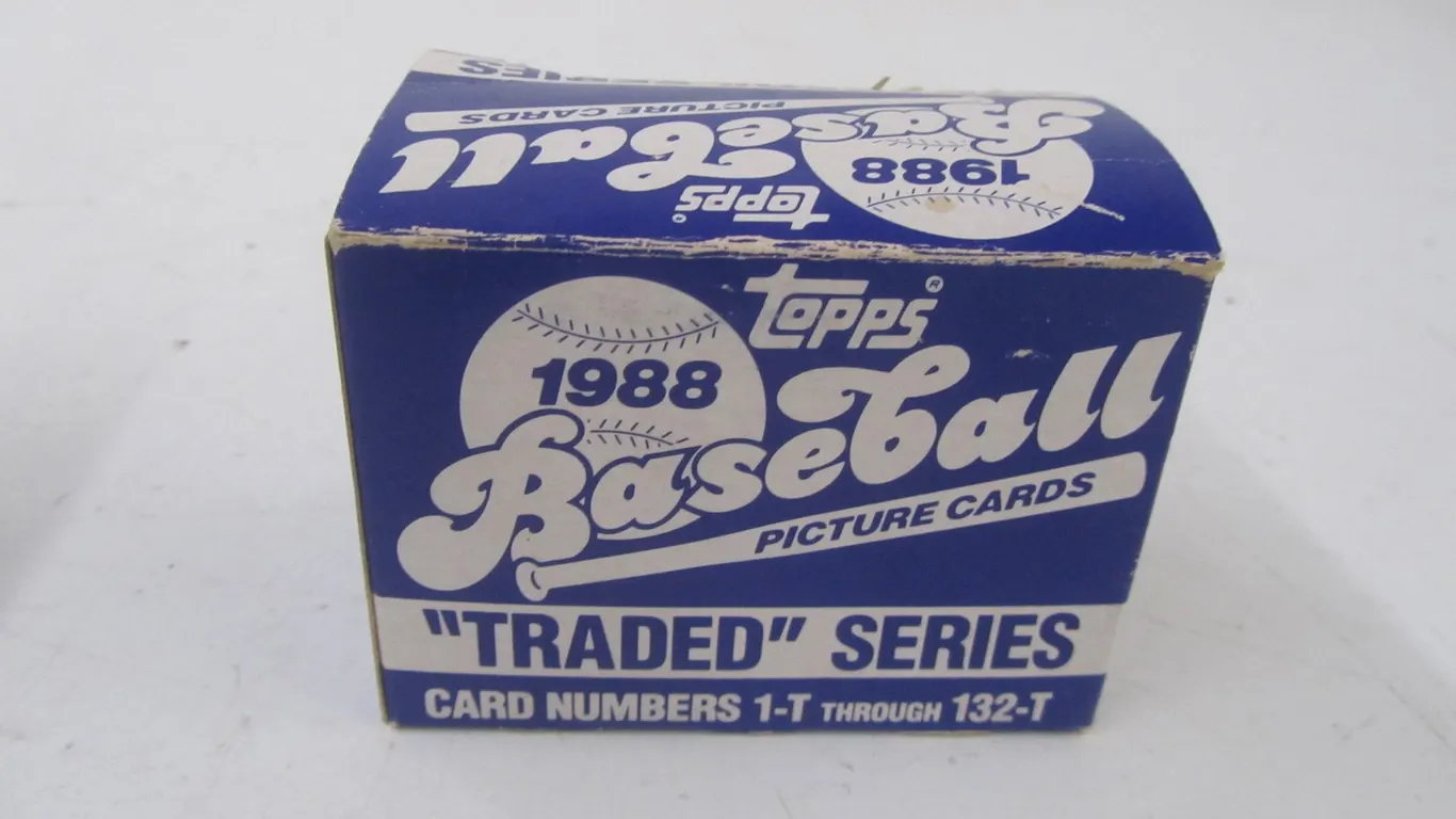 1988 Topps Baseball "Traded" Series Set