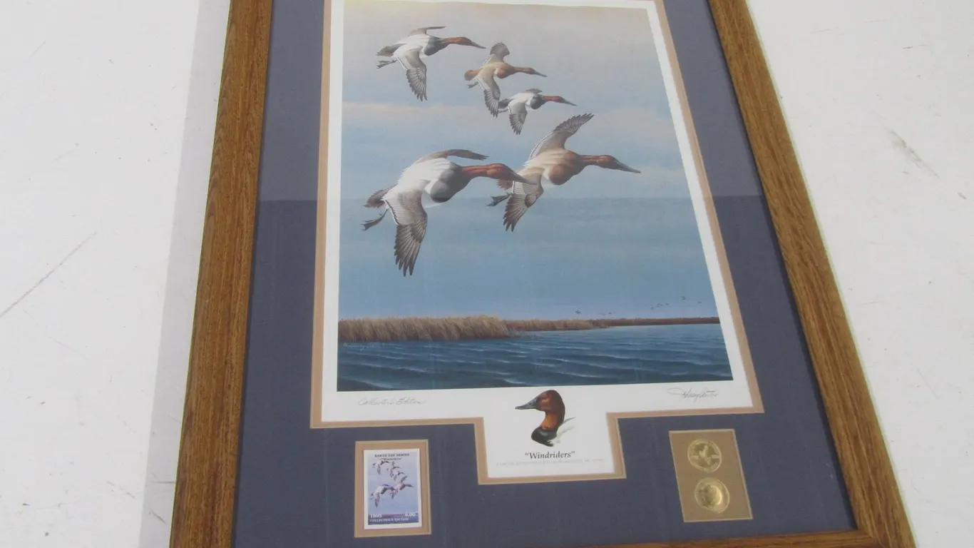 "Windriders" By Harry Antis Collector's Edition Signed Stamp Print