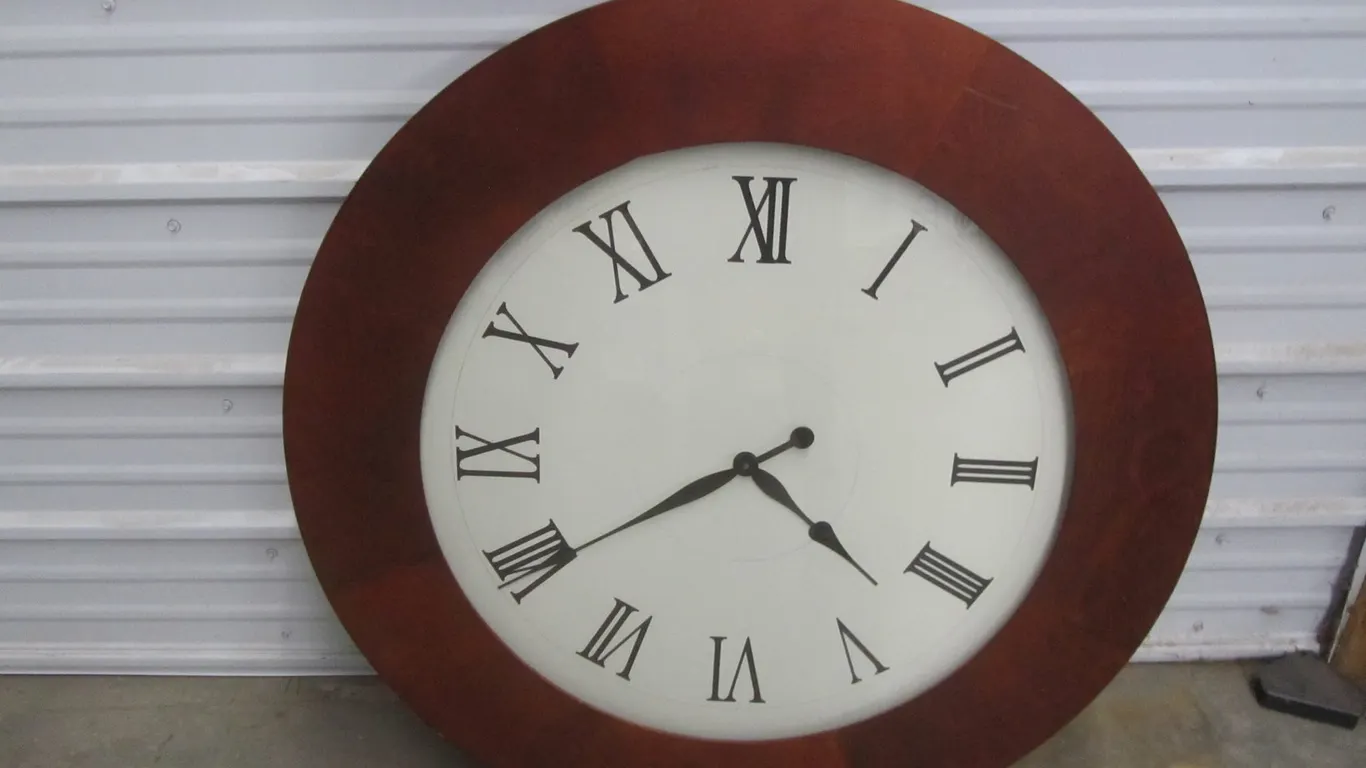 Large Wall Clock