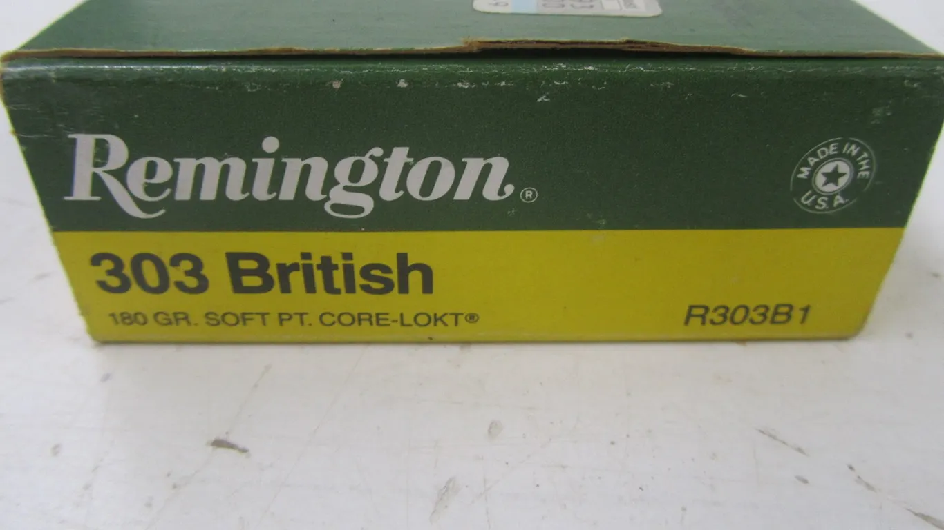 (18) 303 British Rounds